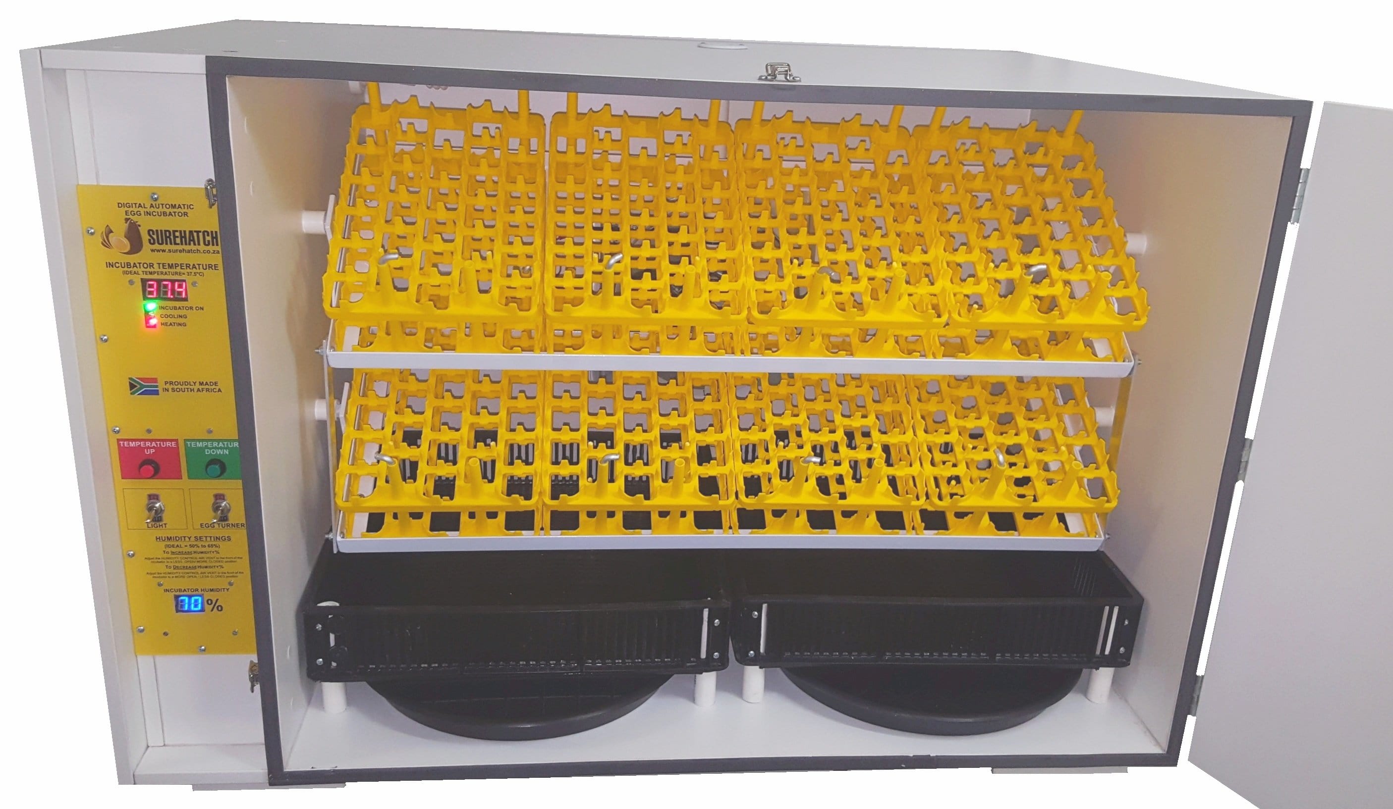 Surehatch SH680 Automatic Digital Egg Incubator and Hatcher for 680 eggs