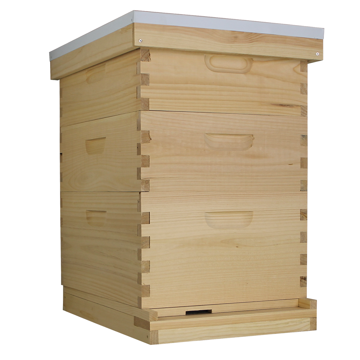 Galena Farms LBH10-1D2M Amish-Made 10 Frame Beehive - (1)Deep & (2)Mediums