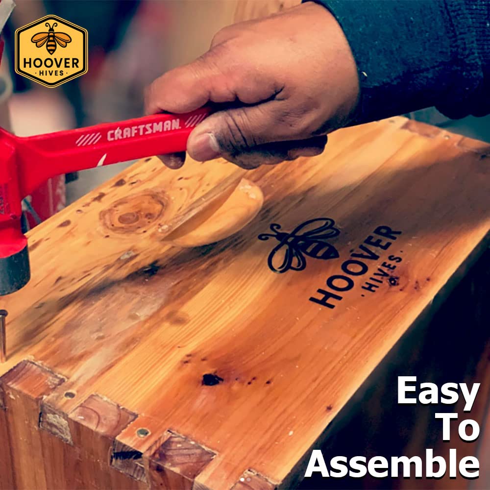 Galena Farms HH8-2D1M Hooper Hives Complete 8 Frame Beehive Kit