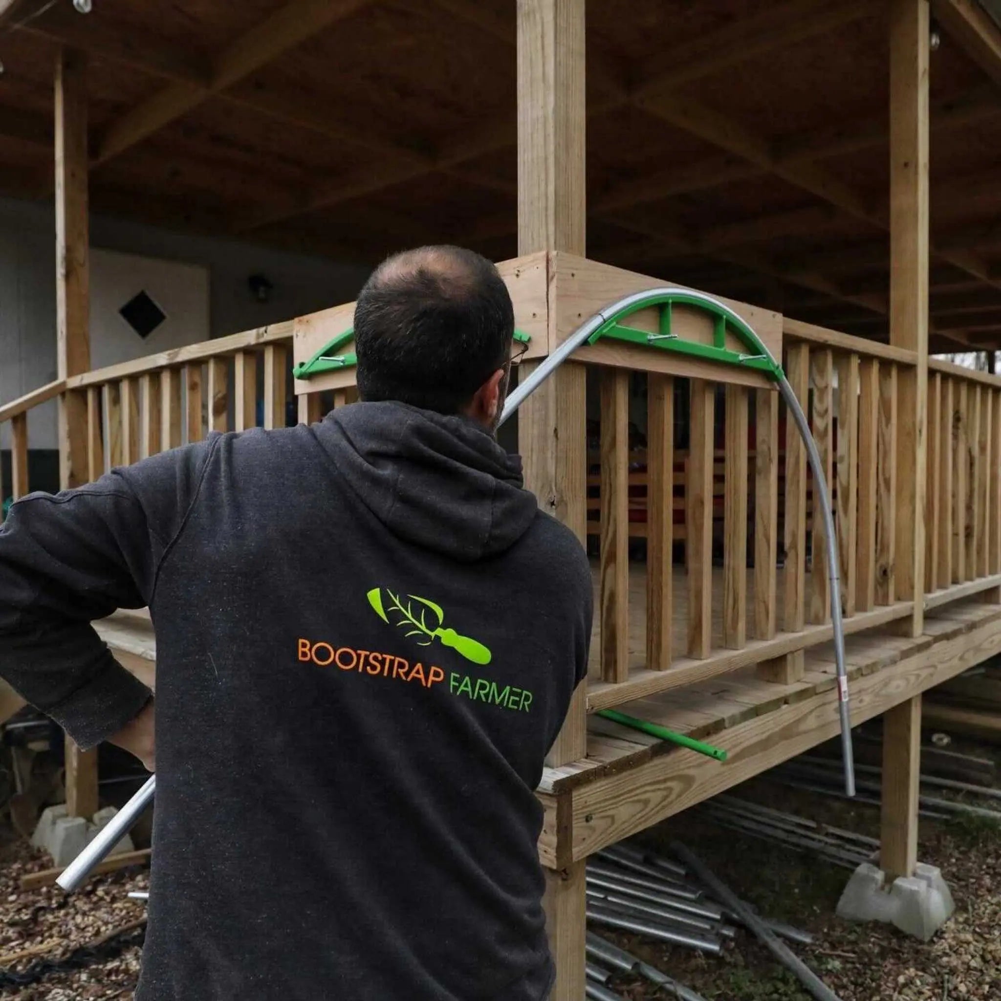 Bootstrap Farmer Greenhouse Arch Hoop Bender USA Made