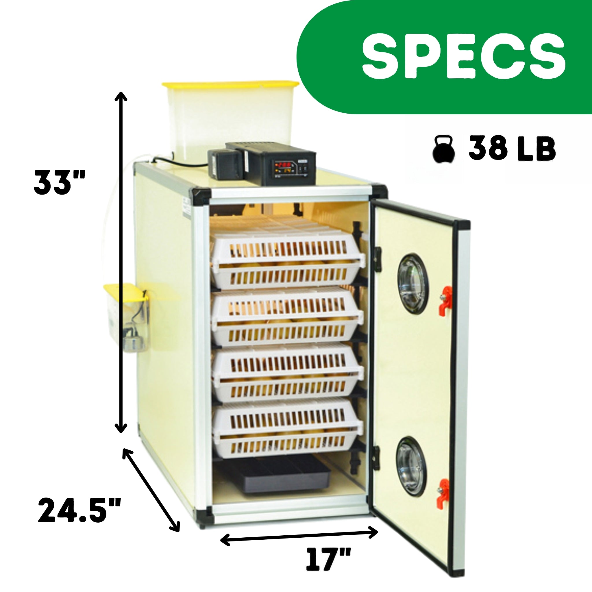 Hatching Time CT120 H - Egg Incubator - Hatcher Only