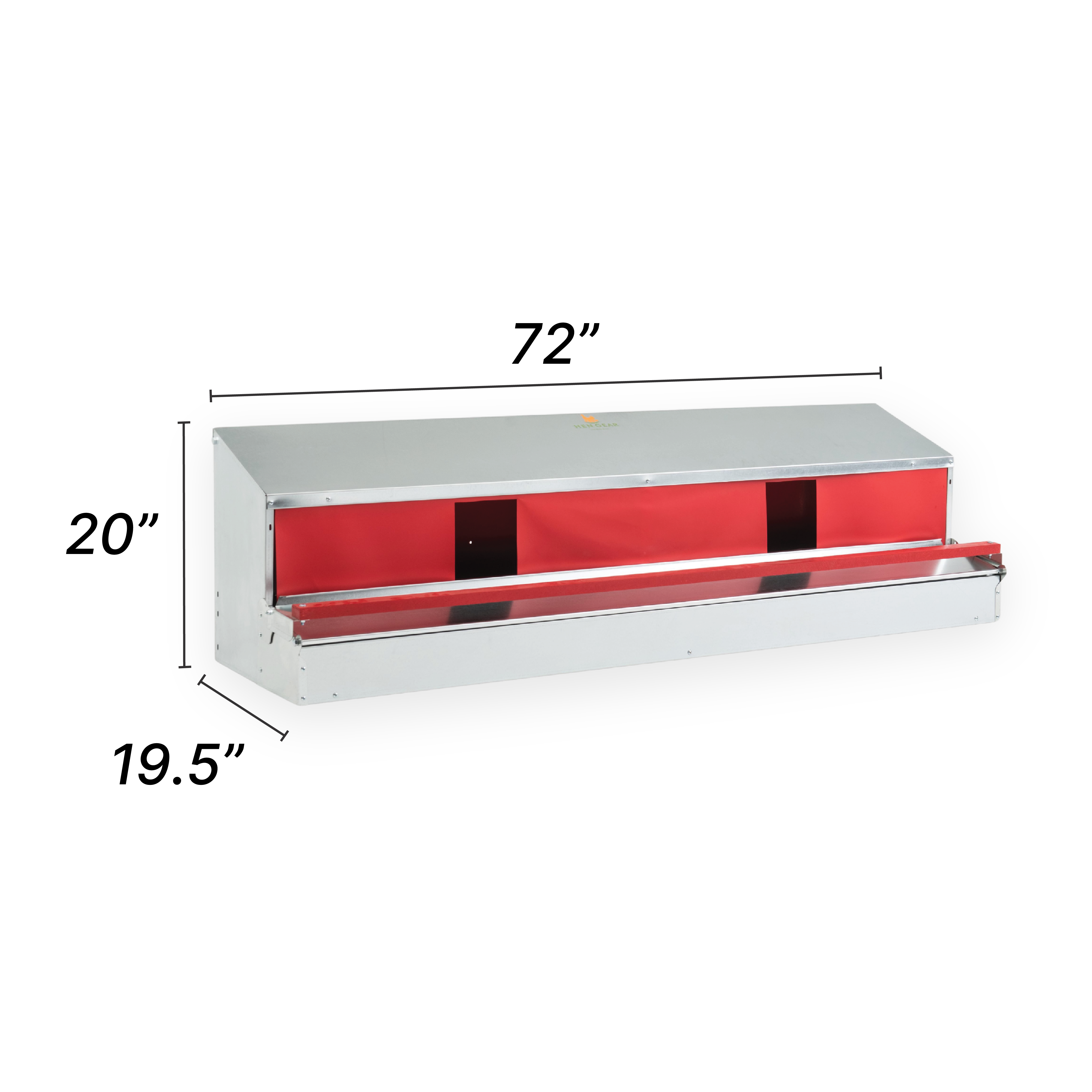HenGear X-Large (72") Reversible Roll-out Nest Box