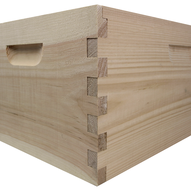 Galean Farms Beehive Deep-Box-Finger-Joint-