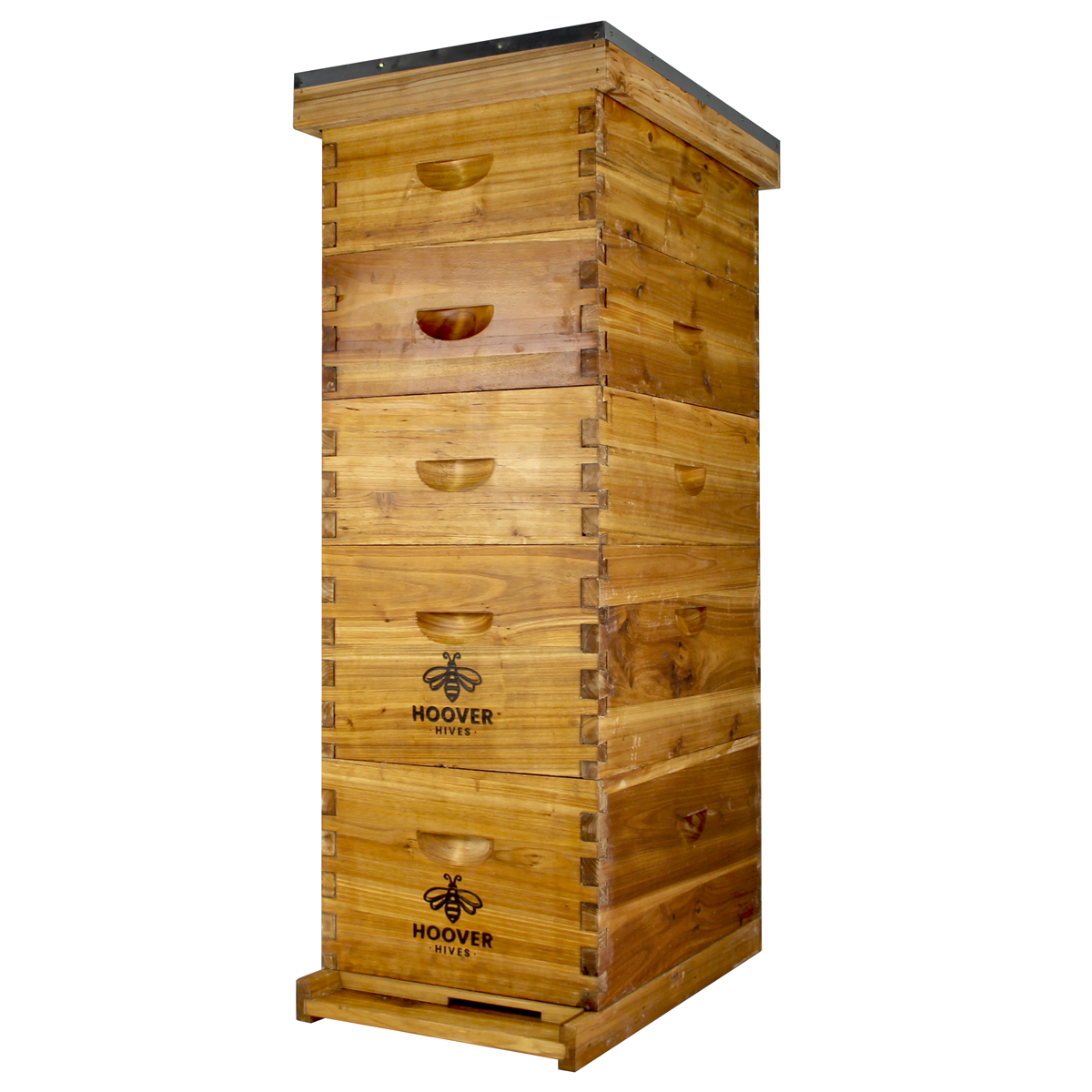 Galena Farms HH8-2D3M Wax-Coated 8 Frame Beehive - (2)Deeps & (3)Mediums