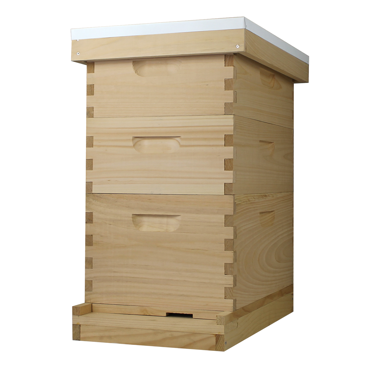 Galena Farms LBH8-1D2M Amish-Made 8 Frame Beehive - (1)Deep & (2)Mediums