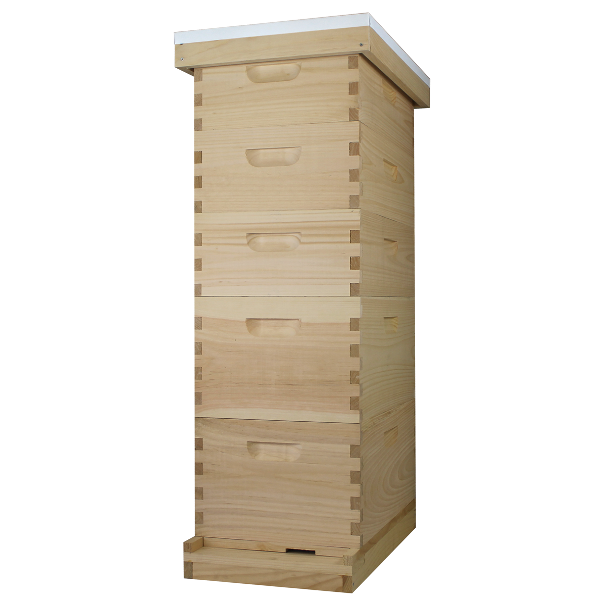 Galena Farms LBH8-2D3M Amish-Made 8 Frame Beehive - (2)Deeps & (3)Mediums