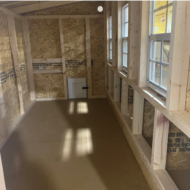 OverEZ Chicken Coop XL Inside 