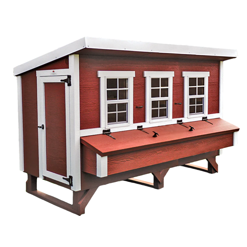 OverEZ Chicken Coop XL White Background