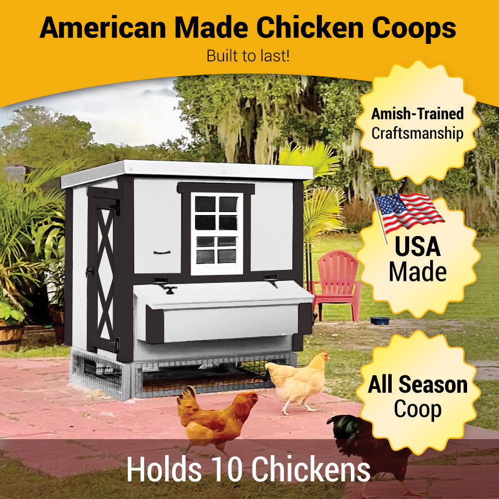 OverEZ Chicken Coop Medium - Up to 10 Chickens